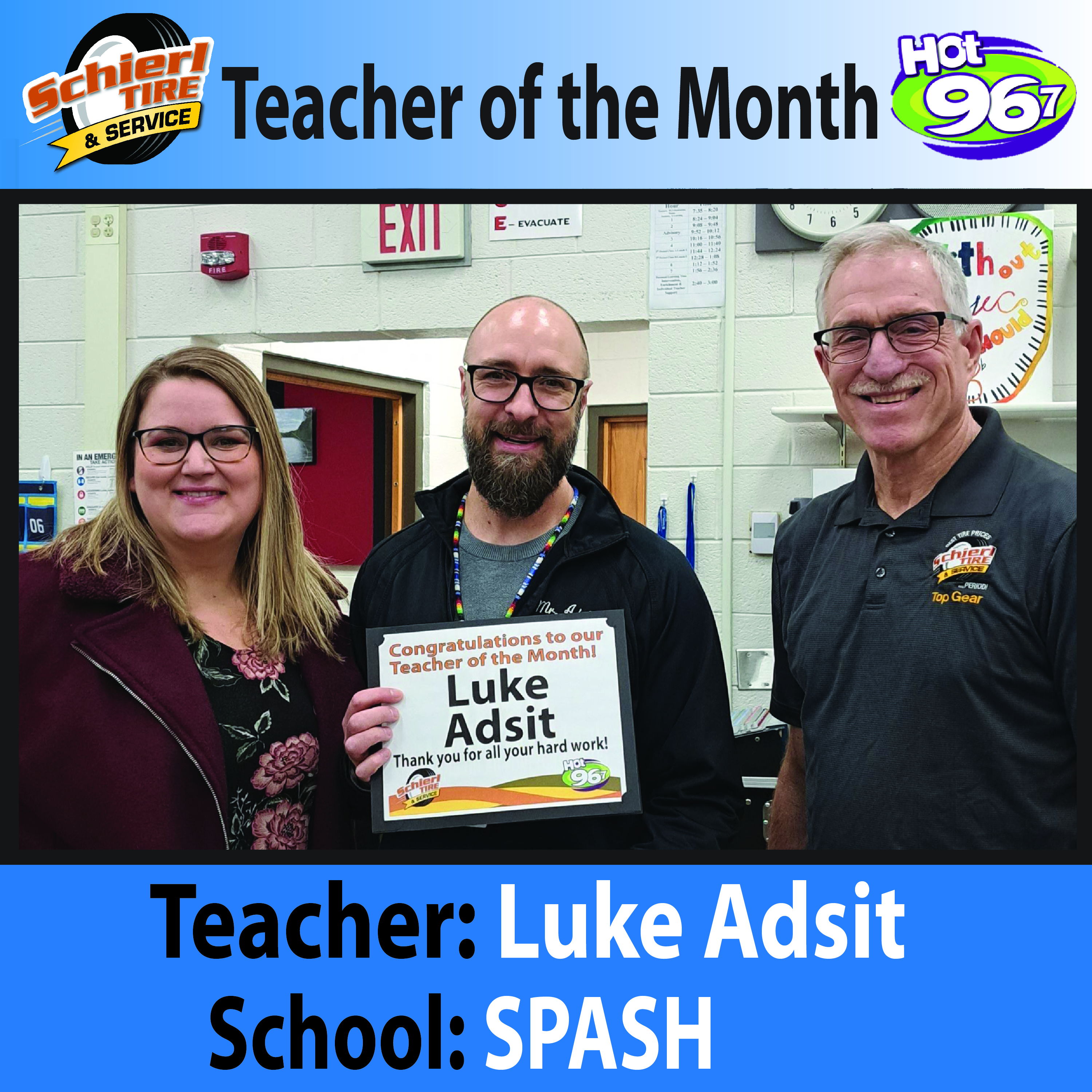 January 2023 Teacher of the Month 